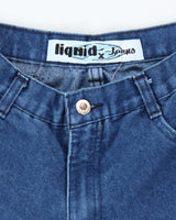 Vintage Y2k 00s Liquid Flare Jeans - W28 L30