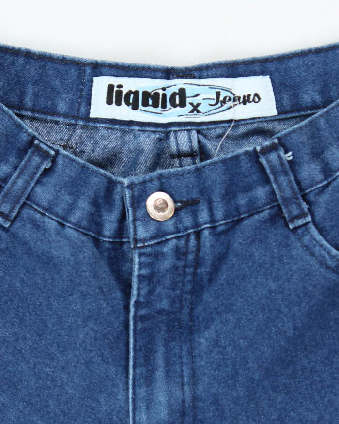 Vintage Y2k 00s Liquid Flare Jeans - W28 L30