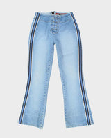 Vintage Y2k 00s Stone Flare Jeans - W29 L31