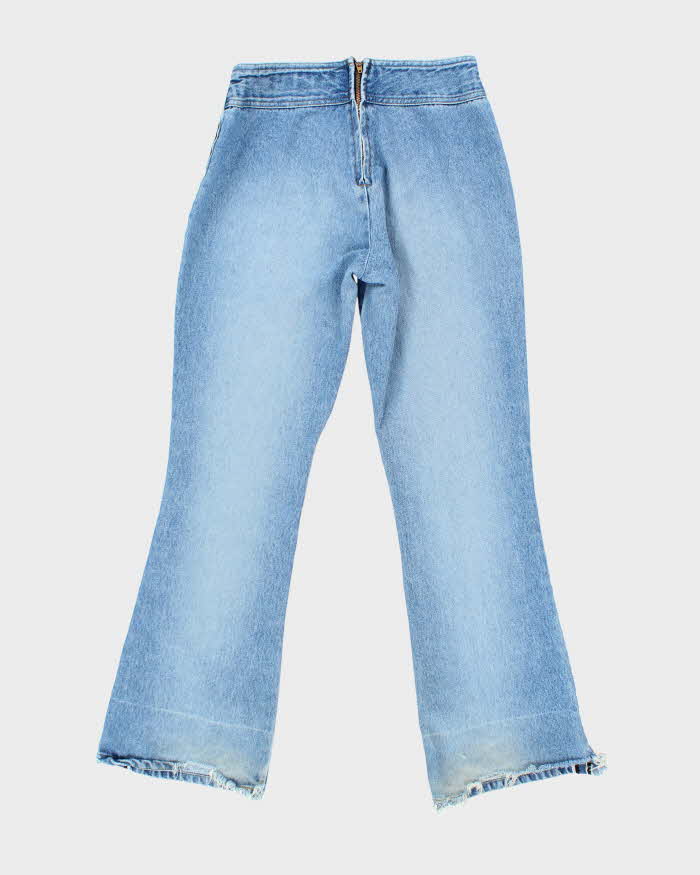Vintage Y2k 00s Stone Flare Jeans - W29 L31