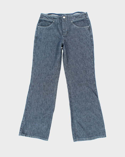Vintage Y2K Esprit Indigo Dye Low Waisted Flared Jeans - W28 L30