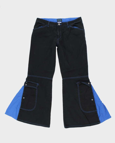 Vintage Y2K MT:2 Ultra Wide Flared Denim Jeans - W32 L29