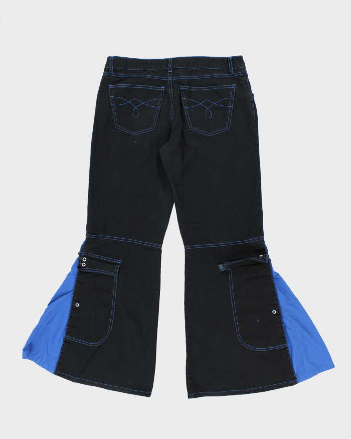 Vintage Y2K MT:2 Ultra Wide Flared Denim Jeans - W32 L29