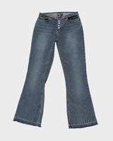 Vintage Y2K Industry Supply Co. Lower Waisted Denim Jeans - W26 L30