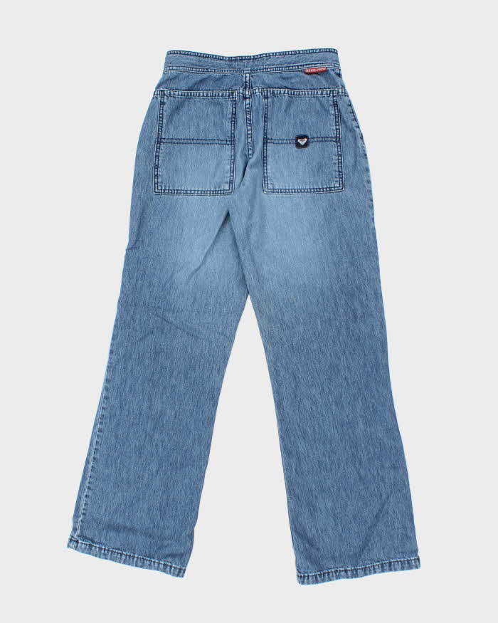 Vintage Y2K Roxy by Quiksilver Medium Wash Flared Jeans - W26 L29