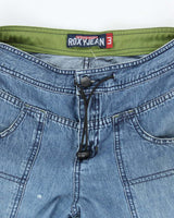 Vintage Y2K Roxy by Quiksilver Medium Wash Flared Jeans - W26 L29