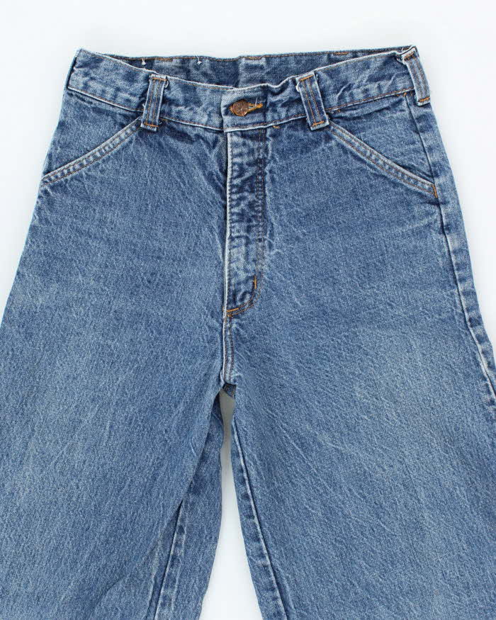 Vintage Y2K Hash Wide Leg Medium Wash Jeans - W26 L30