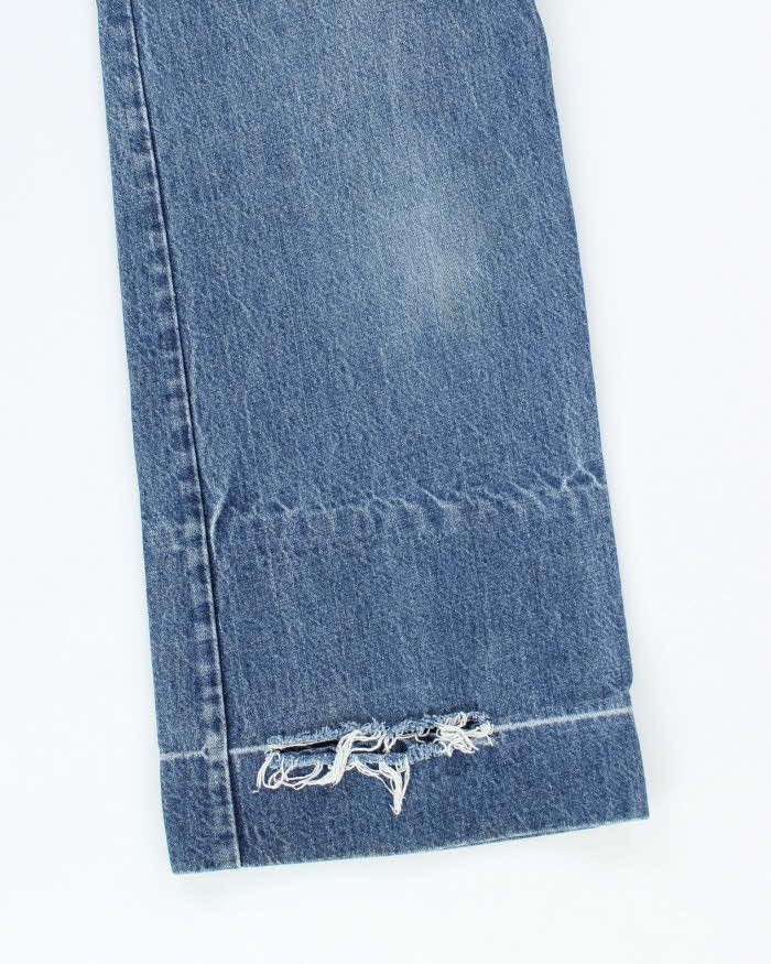 Vintage Y2K Hash Wide Leg Medium Wash Jeans - W26 L30