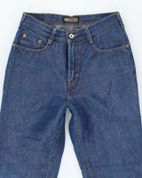 Vintage Y2k 00s Santana Coated Shiny Jeans - W28 L30