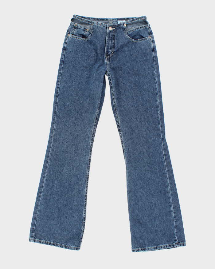 Vintage Y2k 00s X Manager Cut-out Bootcut Jeans - W28 L32