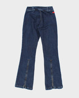 Vintage Y2k 00s Pure Six Size-zip Jeans - W28 L33