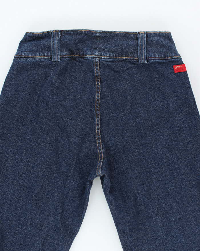 Vintage Y2k 00s Pure Six Size-zip Jeans - W28 L33