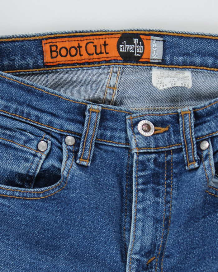 Silver Tab Bootcut Medium Wash Jeans - S