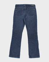 Vintage 2000's Levi's Silver Tab Dark Wash Flared Jeans - W32 L31