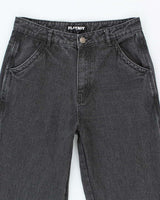 Vintage Y2K Playboy Relaxed Fit Grey Stone Wash Jeans - W28 L29