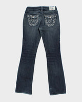 Vintage Y2k 00s True Religion Embroidered Bootcut Jeans - W30 L32