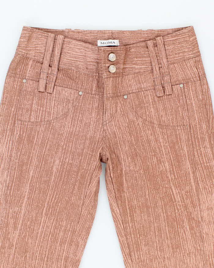 Vintage 90s Moma Pattern Jeans - W30 L31