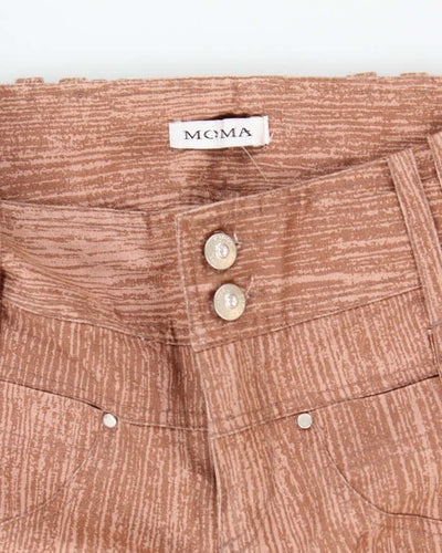 Vintage 90s Moma Pattern Jeans - W30 L31
