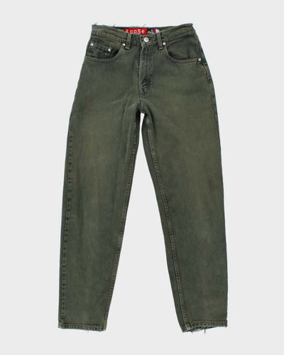 Vintage Y2K Levi's Silvertab Loose Fit Green Wash Jeans - W28 L29