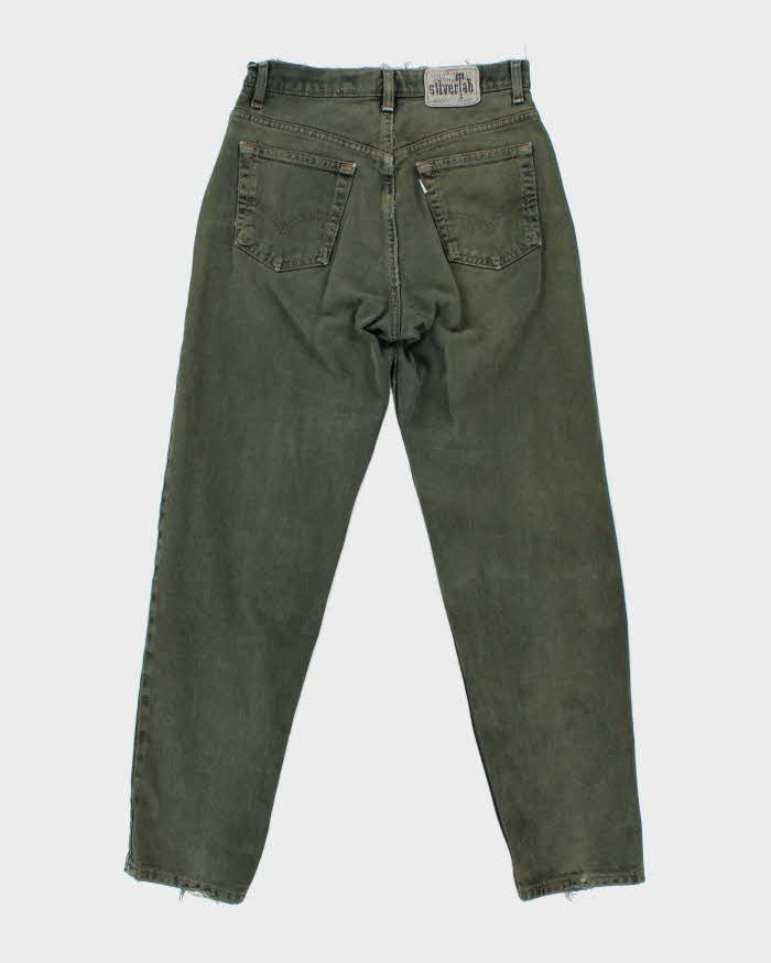 Vintage Y2K Levi's Silvertab Loose Fit Green Wash Jeans - W28 L29