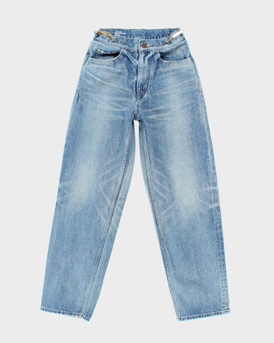 Vintage Celine Medium Washed Relaxed Tapered Fit Jeans - W22 L28
