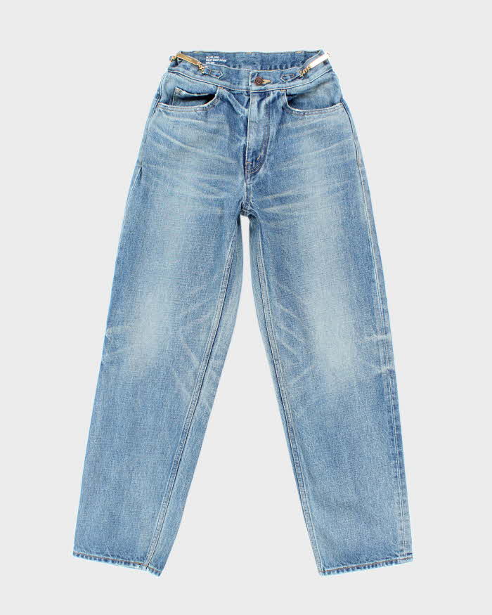 Vintage Celine Medium Washed Relaxed Tapered Fit Jeans - W22 L28