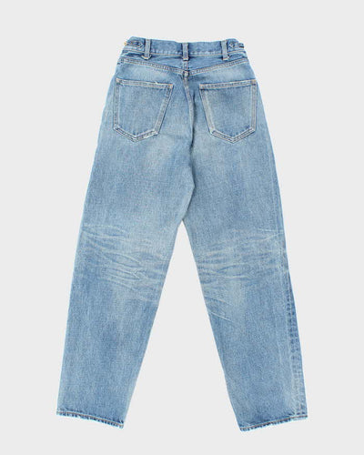 Vintage Celine Medium Washed Relaxed Tapered Fit Jeans - W22 L28