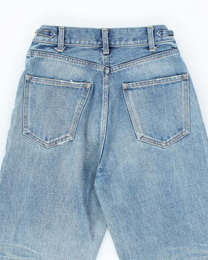 Vintage Celine Medium Washed Relaxed Tapered Fit Jeans - W22 L28
