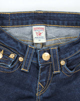 Vintage Y2K True Religion Wrapped Skinny Flared Jeans - W24 L27
