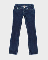 Vintage Y2k 00s True Religion Rhinestone Jeans - W30 L33