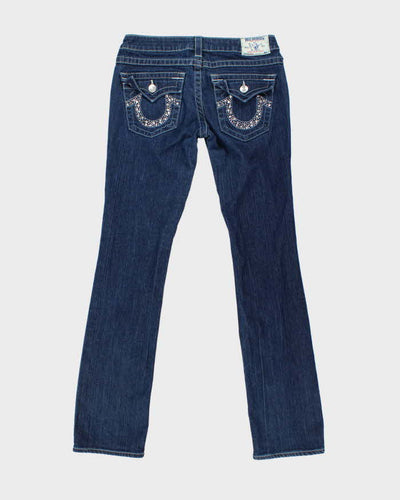 Vintage Y2k 00s True Religion Rhinestone Jeans - W30 L33