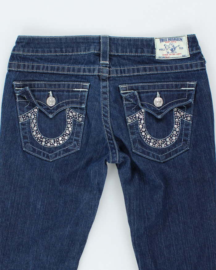 Vintage Y2k 00s True Religion Rhinestone Jeans - W30 L33