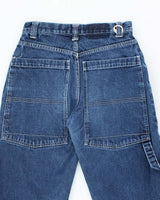 Vintage Y2K Snakeyes Dark Wash Wide Leg Flared Jeans - W28 L30