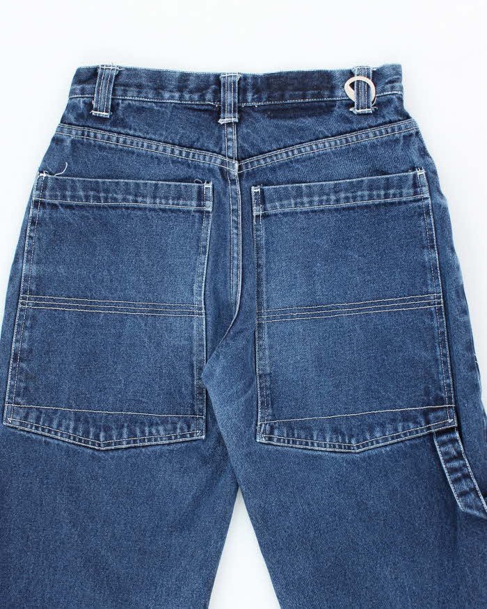Vintage Y2K Snakeyes Dark Wash Wide Leg Flared Jeans - W28 L30