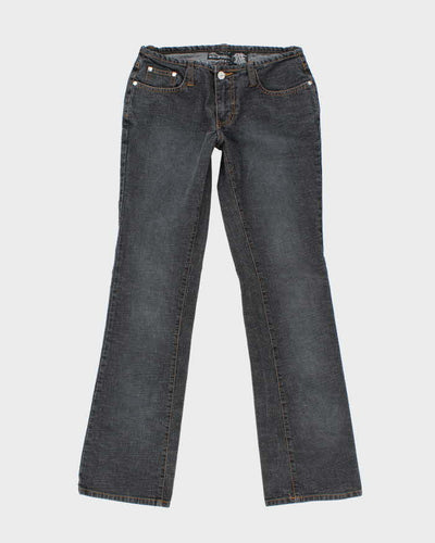 Y2k 00s No Boundaries Black Bandless Bootcut Jeans - W28 L31