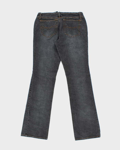 Y2k 00s No Boundaries Black Bandless Bootcut Jeans - W28 L31