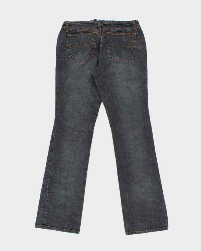 Y2k 00s No Boundaries Black Bandless Bootcut Jeans - W28 L31