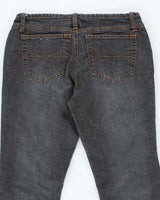 Y2k 00s No Boundaries Black Bandless Bootcut Jeans - W28 L31
