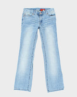 Y2k 00s Buffalo Faded Low Rise Bootcut Jeans - W30 L32