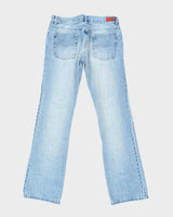 Y2k 00s Buffalo Faded Low Rise Bootcut Jeans - W30 L32