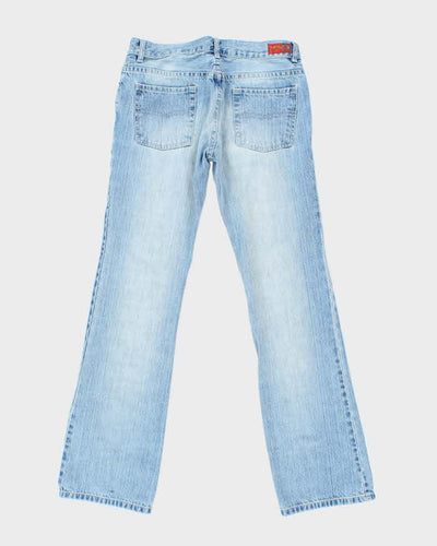 Y2k 00s Buffalo Faded Low Rise Bootcut Jeans - W30 L32