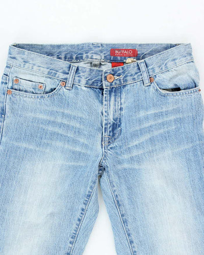 Y2k 00s Buffalo Faded Low Rise Bootcut Jeans - W30 L32