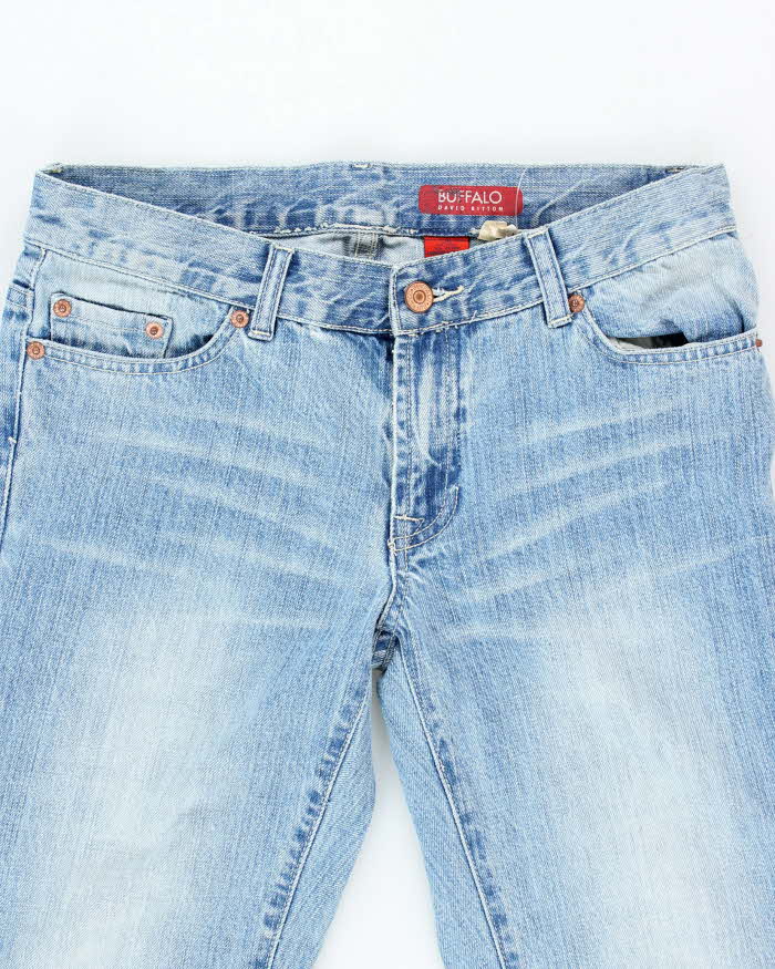 Y2k 00s Buffalo Faded Low Rise Bootcut Jeans - W30 L32