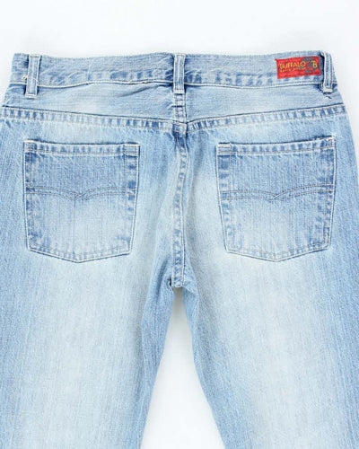 Y2k 00s Buffalo Faded Low Rise Bootcut Jeans - W30 L32