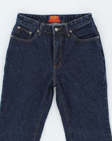 Vintage Y2K By Remargo Dark Wash Flame Wash Flared Jeans - W26 L30