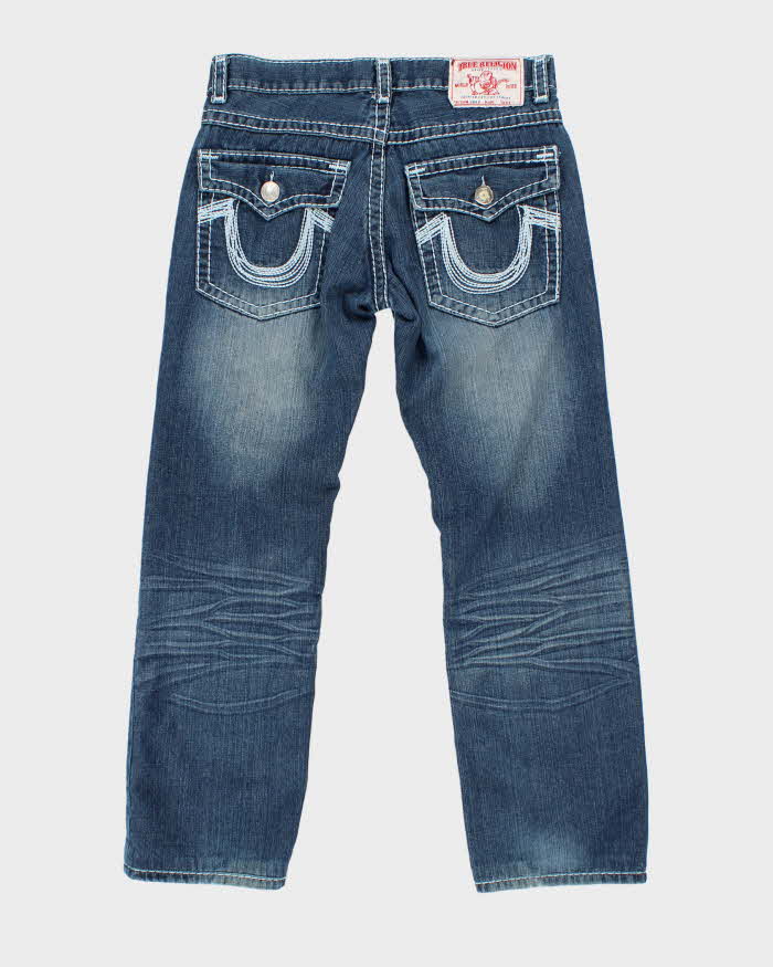 True Religion Medium Wash Straight Leg Jean - W32 L31