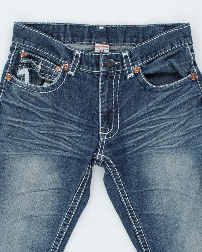 True Religion Medium Wash Straight Leg Jean - W32 L31