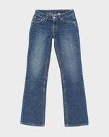 Vintage Levi's Silver Tab Dark Wash Flared Jeans - W28 L34