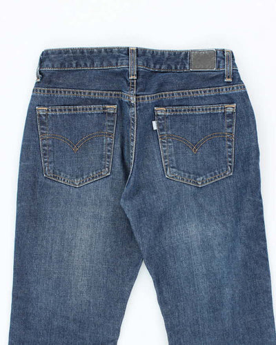 Vintage Levi's Silver Tab Dark Wash Flared Jeans - W28 L34
