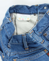 Vintage 80's Bootlegger Medium Wash High Waisted Flared Jeans - W22 L35
